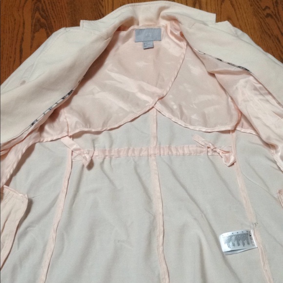 H&M Pale Pink Blazer Jacket - Picture 4 of 6